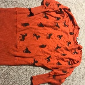 Anthropology flying tomato dolman sweater unicorns